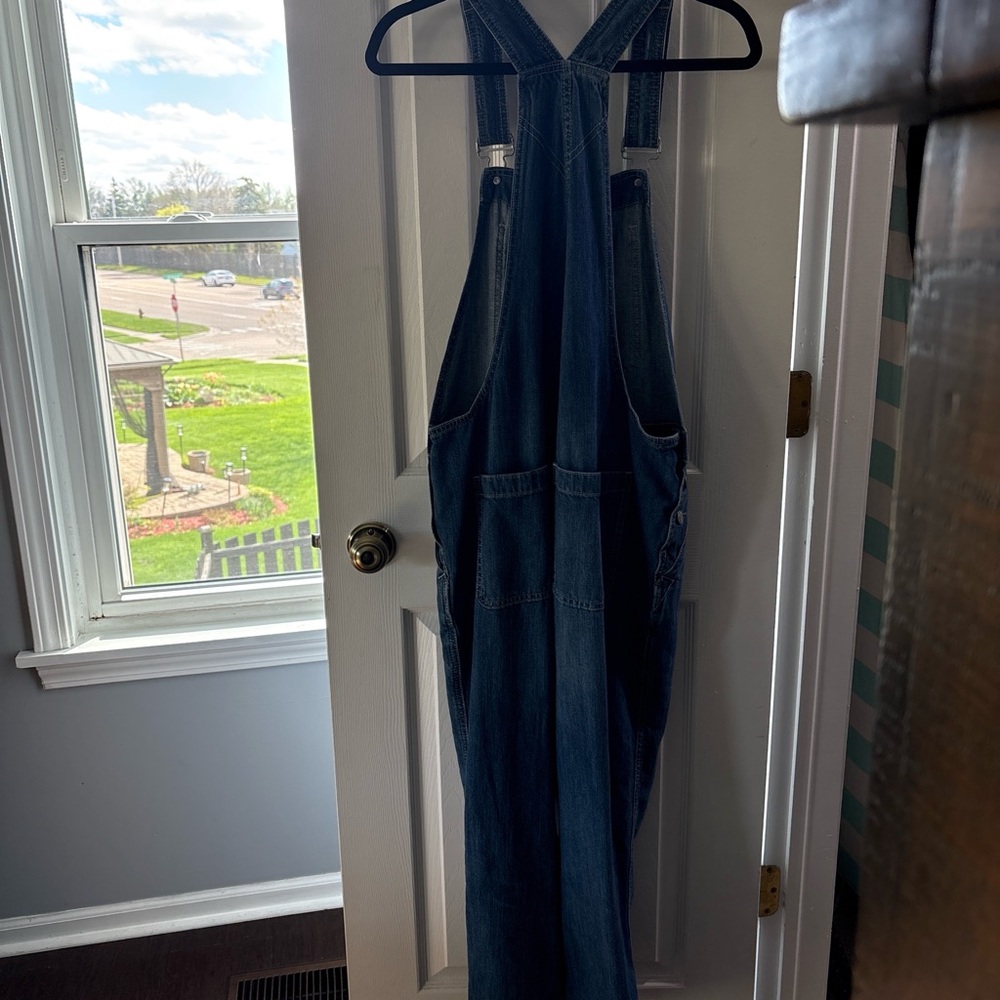 GAP Blue Denim Women's Overalls - Picture 5 of 12
